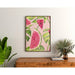 Poster Dekoration Küche - Tropische Wassermelone