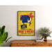 Vintage-Werbeplakat – Arbeitskleidung Mont Saint-Michel