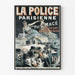 Poster vintage - La Police Parisienne di G. Macé