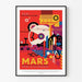 Poster vintage NASA - Marte 2017