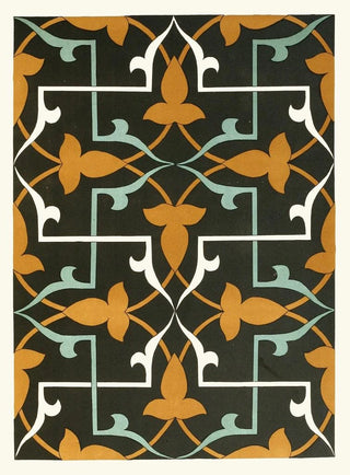 Afghan Boundary Commission - 18 plates of ornamental tiles from the Afghan Boundary Commission Pl 14.webp