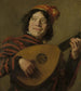 The Lute Player - After Frans Hals — artwork view