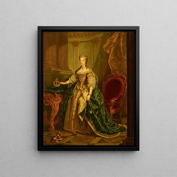 After JeanBaptiste van Loo - Portrait of Maria Leszczyska.webp