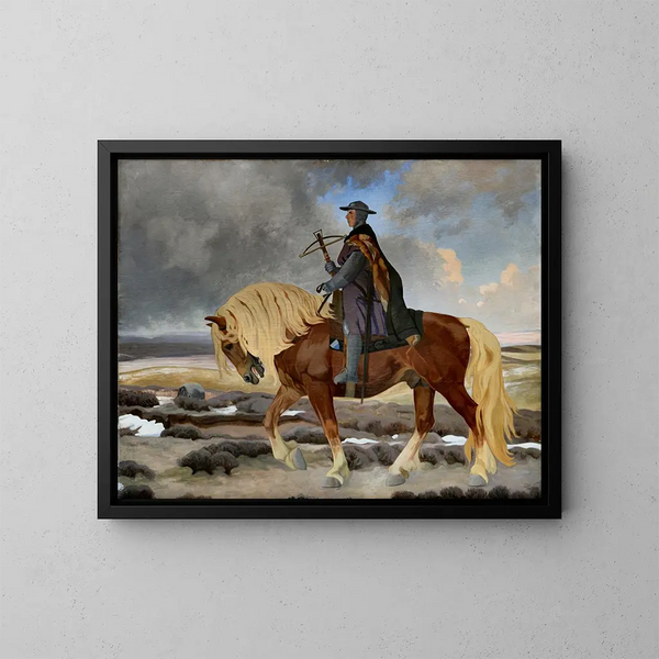 Niels Ebbesen - Agnes Slott-Møller — gerahmtes Bild an der Wand