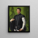 Portrait de Lodovico Capponi - Agnolo Bronzino — gerahmtes Bild an der Wand