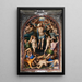 Auferstehung Christi - Agnolo Bronzino — gerahmtes Bild an der Wand