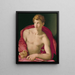 Saint Sébastien - Agnolo Bronzino — gerahmtes Bild an der Wand