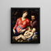 La Sainte Famille Panciatichi - Agnolo Bronzino — quadro incorniciato alla parete