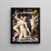 Venere Cupido Follia e Tempo - Agnolo Bronzino — quadro incorniciato alla parete