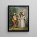Dominicains antillais libres - Agostino Brunias — quadro incorniciato alla parete