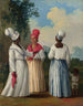Frauen aus Dominica mit Kind - Agostino Brunias — Ansicht des Kunstwerks