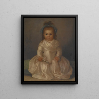 Agustn Esteve y Marques - Portrait of a Little Girl.webp