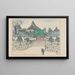 Tsumura betsuin by Nishihonganji agency - Akamatsu Rinsaku — framed artwork on a wall