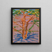 Acacia nella savana - Akseli Gallen-Kallela — quadro incorniciato alla parete