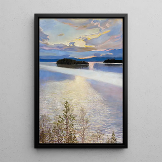 Akseli GallenKallela - Lake View.webp