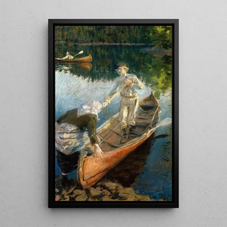 Akseli GallenKallela - Midsummer Night.webp