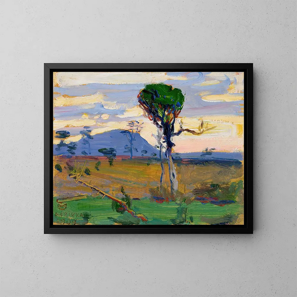 Mont Donia Sabuk - Akseli Gallen-Kallela — gerahmtes Bild an der Wand