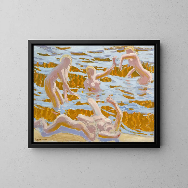 Okeaniden - Akseli Gallen-Kallela — gerahmtes Bild an der Wand