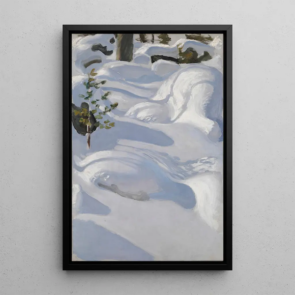 Sole sulla neve - Akseli Gallen-Kallela — quadro incorniciato alla parete