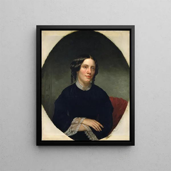 Harriet Beecher Stowe - Alanson Fisher — quadro incorniciato alla parete