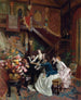 Um ein Partitur herum - Albert Aublet — Ansicht des Kunstwerks