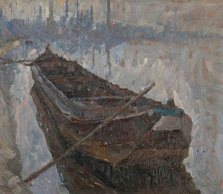 Albert Baertsoen - Mud barge.webp
