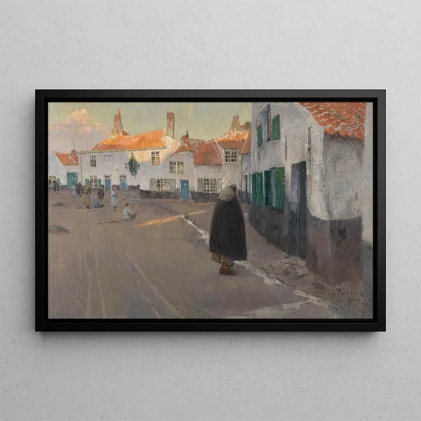 Albert Baertsoen - Square in Flanders.webp