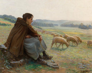 Albert Baure - The shepherdess.webp