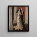 Das Paar - Albert Beck Wenzell — gerahmtes Bild an der Wand