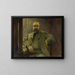 Portrait von Francis Magnard - Albert Besnard — gerahmtes Bild an der Wand