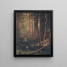Sequoie giganti della California - Albert Bierstadt — quadro incorniciato alla parete
