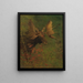 Studie eines Elans - Albert Bierstadt — gerahmtes Bild an der Wand
