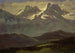 Sommerlicher Schneefall auf den Gipfeln oder Schneebedeckte Berge - Albert Bierstadt — Ansicht des Kunstwerks