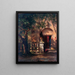 Luce del sole e ombra - Albert Bierstadt — quadro incorniciato alla parete