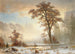 Vallée du Yosemite, première chute de neige de l'année - Albert Bierstadt — Ansicht des Kunstwerks