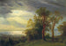 Vista sul Hudson - Albert Bierstadt — vista dell’opera