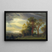 Vista sul Hudson - Albert Bierstadt — quadro incorniciato alla parete