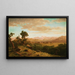 Land am Windfluss - Albert Bierstadt — gerahmtes Bild an der Wand