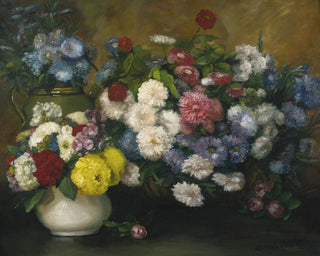 Albert DuboisPillet - Flowers in Three Vases.webp