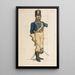 Ein Soldat in finnischer Kriegsuniform - Albert Edelfelt — gerahmtes Bild an der Wand
