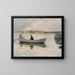 Filles dans un bateau à rames - Albert Edelfelt — quadro incorniciato alla parete