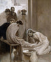 Gesù che lava i piedi ai suoi discepoli - Albert Edelfelt — vista dell’opera