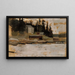 Schizzo di paesaggio di Hamari - Albert Edelfelt — quadro incorniciato alla parete