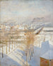 Paris unter dem Schnee - Albert Edelfelt — Ansicht des Kunstwerks