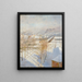 Paris unter dem Schnee - Albert Edelfelt — gerahmtes Bild an der Wand