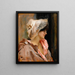Dame parisienne en peignoir - Albert Edelfelt — quadro incorniciato alla parete