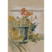 Pélargoniums sulla terrazza - Albert Edelfelt — vista dell’opera