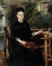 Ritratto della signora Anna Sinebrychoff - Albert Edelfelt — vista dell’opera