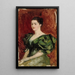 Reproduktion des Gemäldes Portrait von Frau Dagmar Dippell Skizze der Komposition - Albert Edelfelt
