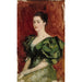 Reproduktion des Gemäldes Portrait von Frau Dagmar Dippell Skizze der Komposition - Albert Edelfelt